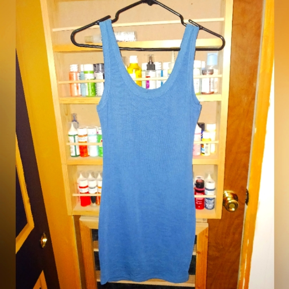 Blue dress